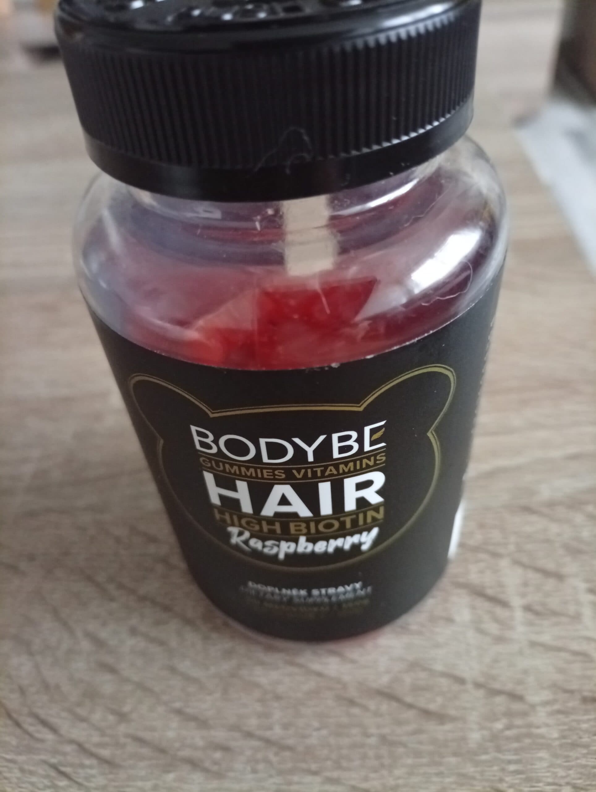 Dita - HAIR GUMMIES VITAMINS HIGH BIOTIN – Veganské vitamíny na vlasy – 60ks