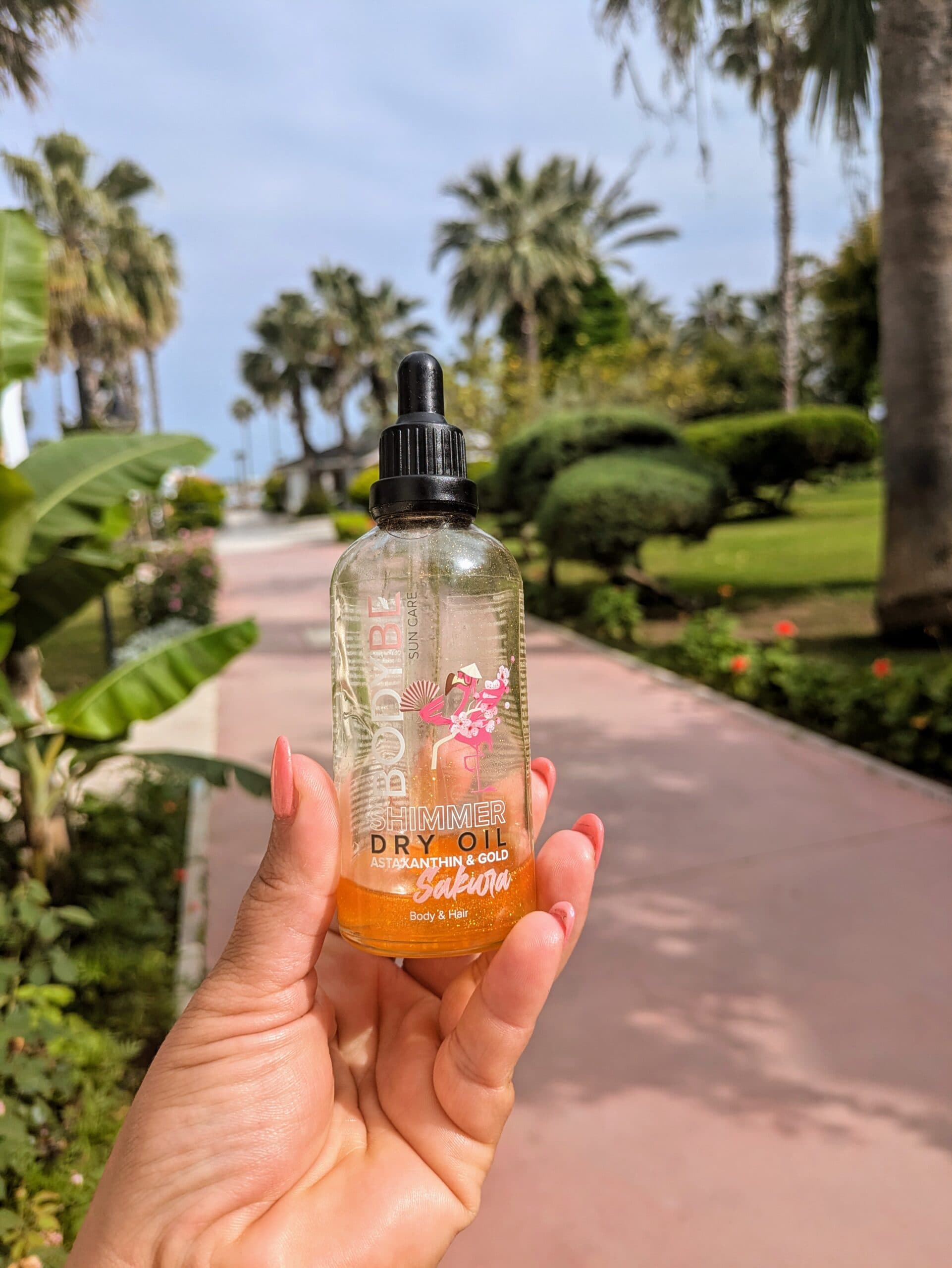 hn.petra - ASTAXANTHIN DRY GOLDEN BODY OIL – Suchý zlatý tělový olej – Sakura – 100ml